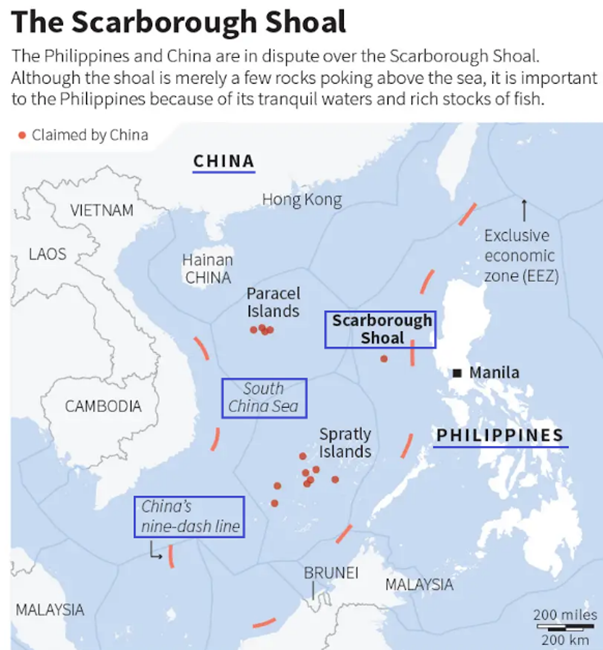 Philippines vs. China: Aerial Clash Over Scarborough Shoal With U.S. and Allies’ Support
